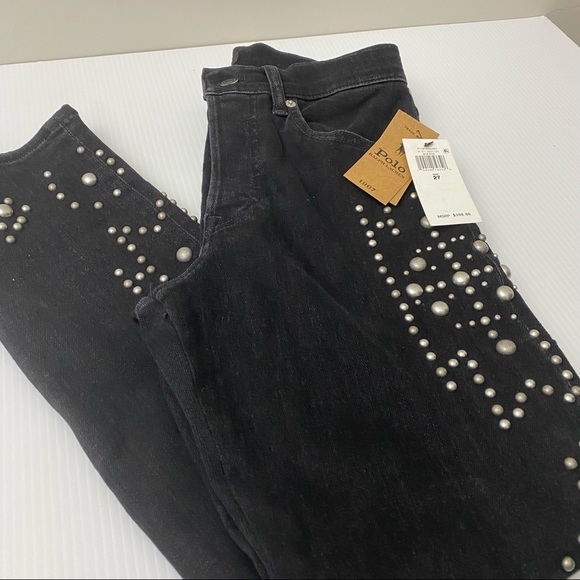 34. The Callen High Rise Polo Jeans - Picture 2 of 13